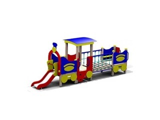 Игровой модуль *Паровозик с прицепом*  МД-3.1.8